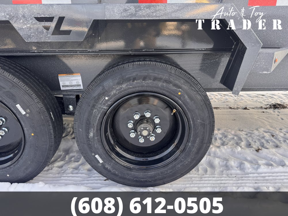 2026 Lamar Trailers 83X16 Gooseneck Dump Trailer