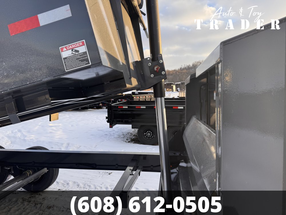 2026 Lamar Trailers 83X16 Gooseneck Dump Trailer