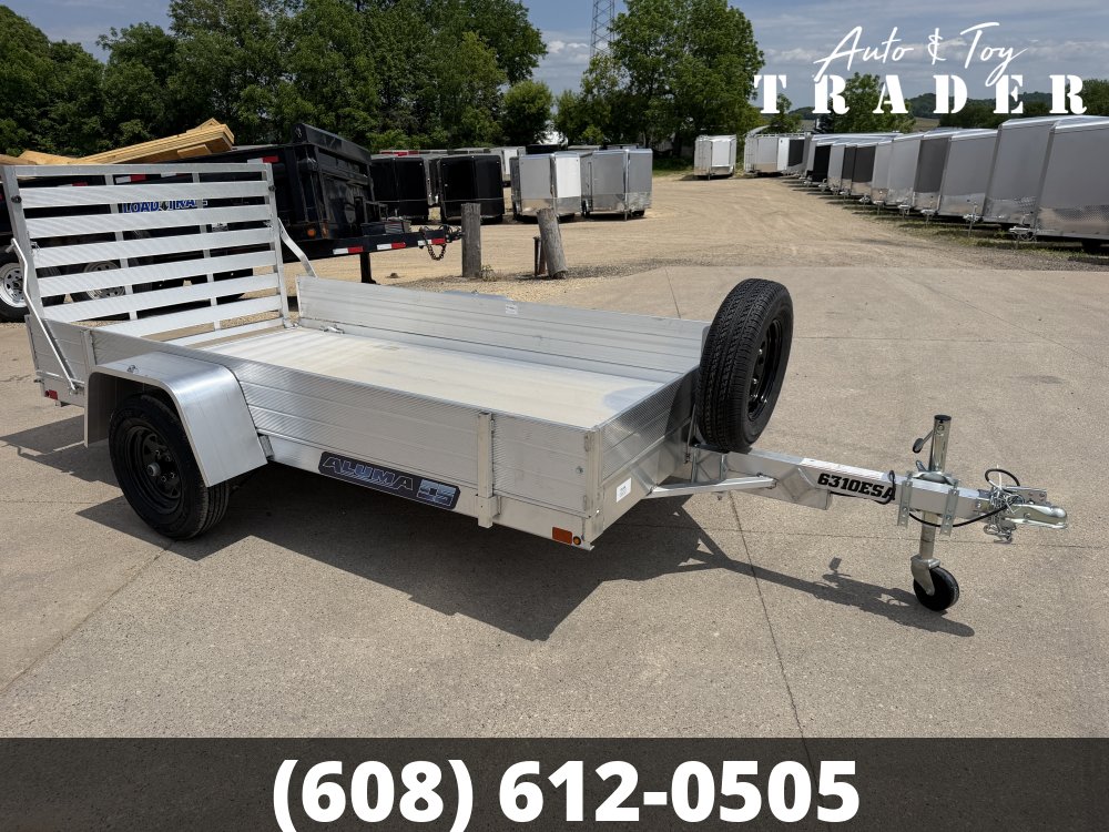 2027 Aluma 6310 ESA Aluminum Utility Trailer