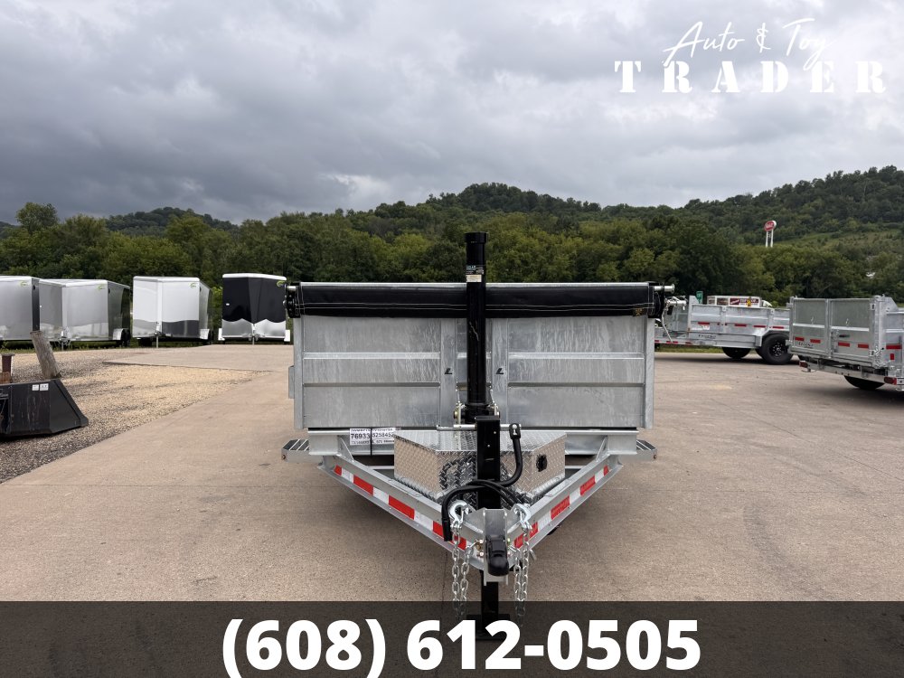 2027 Galvanized Legend 82X14 Dump Box Trailer