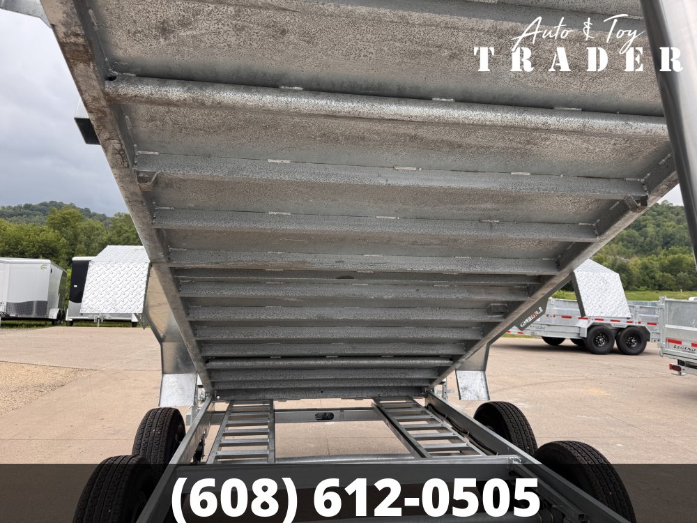 2027 Galvanized Legend 82X14 Dump Box Trailer