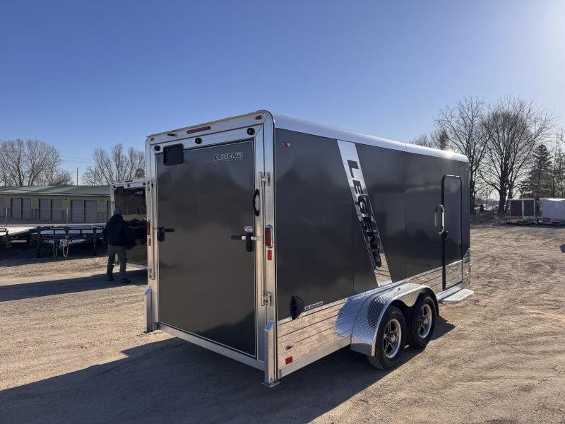 2025 Legend Trailers 7X16 Aluminum DVN Cargo / Enclosed Trailer