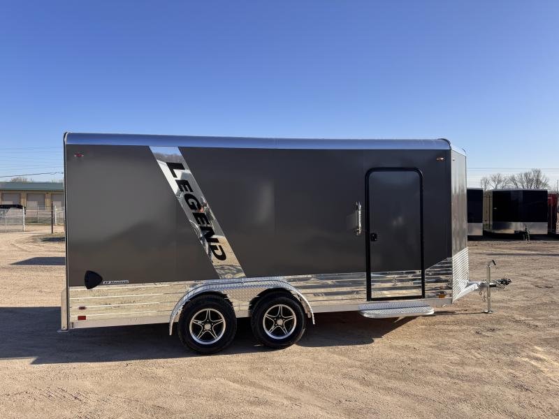 2025 Legend Trailers 7X16 Aluminum DVN Cargo / Enclosed Trailer