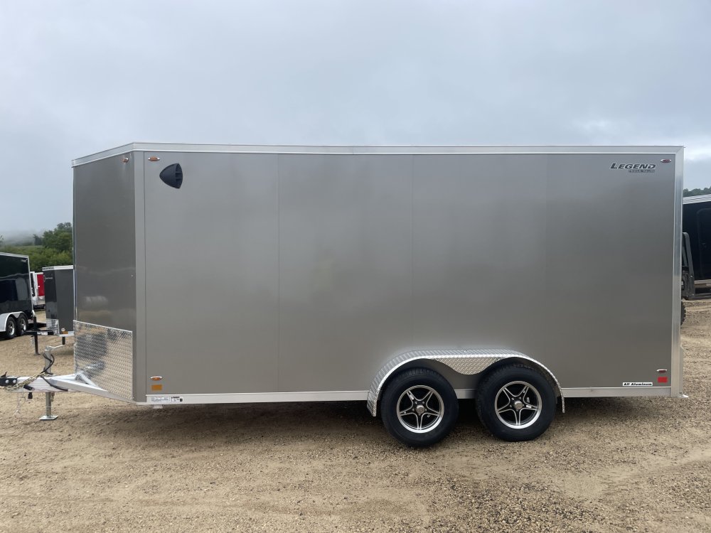 2026 Legend Trailers 7X16 Aluminum FTV Cargo / Enclosed Trailer