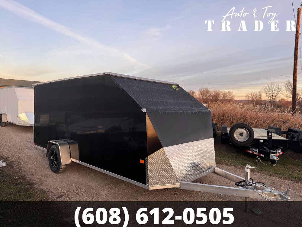 2026 NEO 7X16 NASB Aluminum Enclosed Snowmobile Trailer