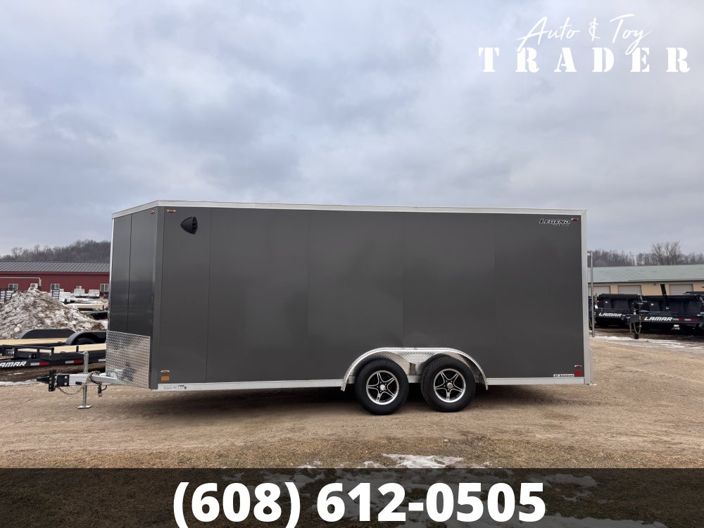 2026 Legend Trailers 8X18 Aluminum FTV Cargo / Enclosed Trailer