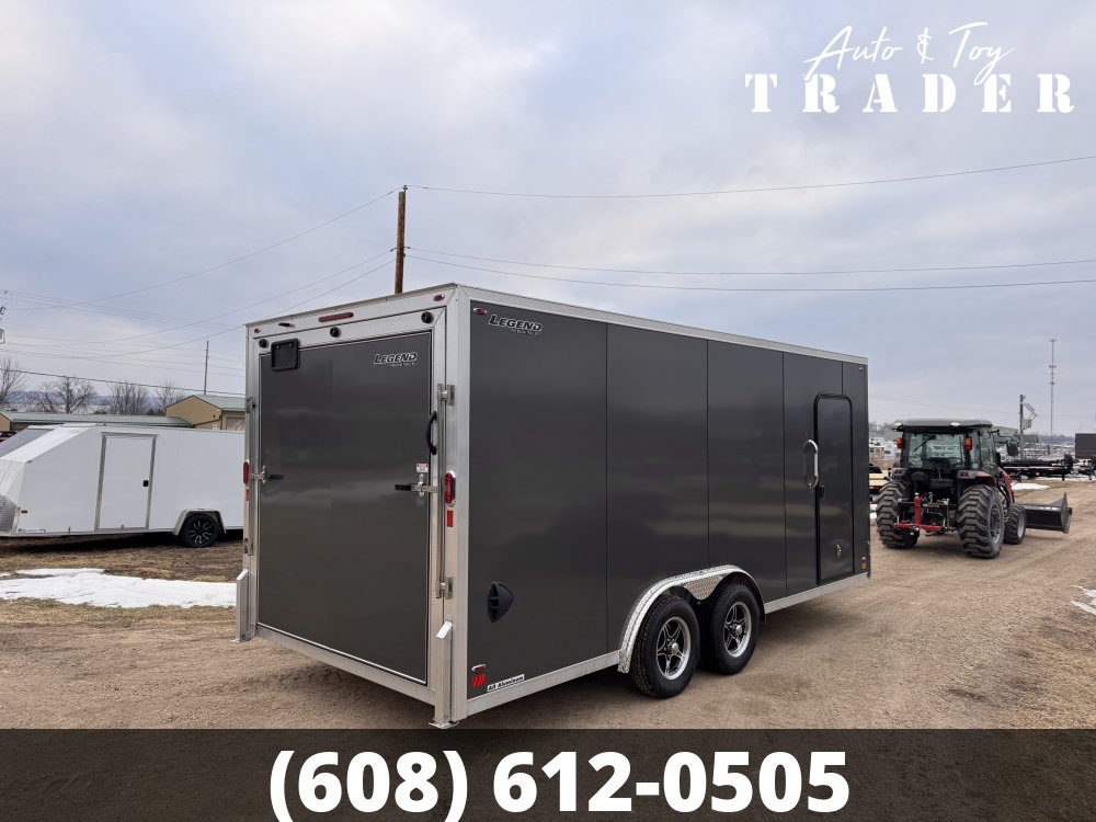 2026 Legend Trailers 8X18 Aluminum FTV Cargo / Enclosed Trailer