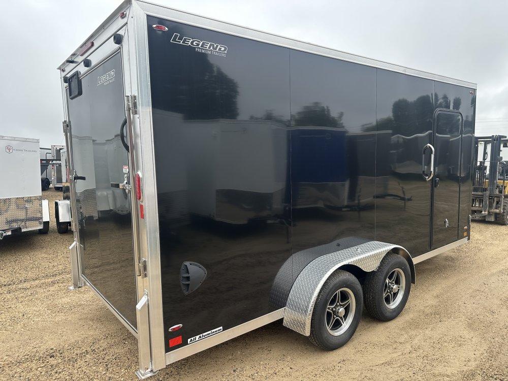 2026 Legend Trailers 7X16 Aluminum FTV Cargo / Enclosed Trailer