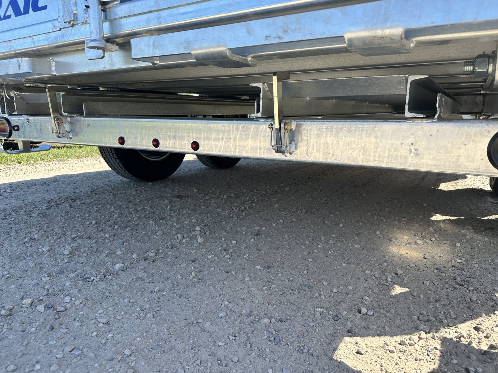 2026 Galvanized K-Trail 6X12 Dump Box Trailer