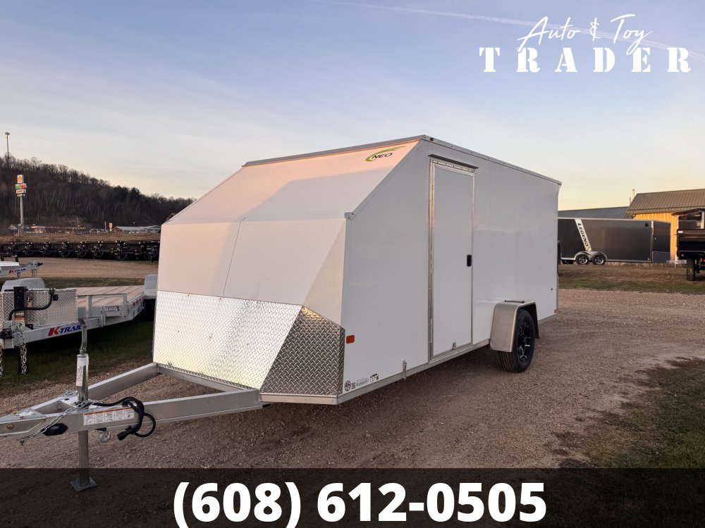 2026 NEO 7X16 NASB Enclosed Snowmobile Trailer