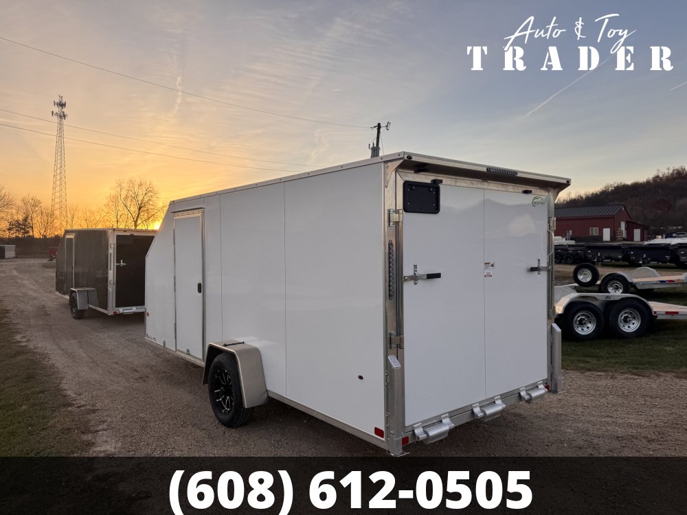 2026 NEO 7X16 NASB Enclosed Snowmobile Trailer
