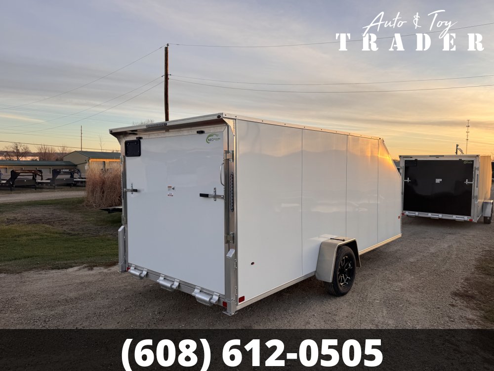 2026 NEO 7X16 NASB Enclosed Snowmobile Trailer