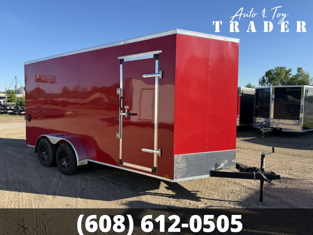 2026 Cross Trailers 7X16 Beta Cargo / Enclosed Trailer - HAIL