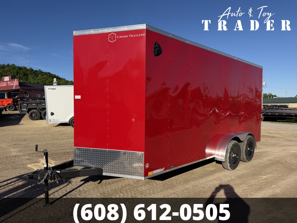 2026 Cross Trailers 7X16 Beta Cargo / Enclosed Trailer - HAIL
