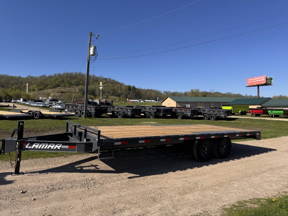 2025 Lamar Trailers 102X20 Deckover Trailer