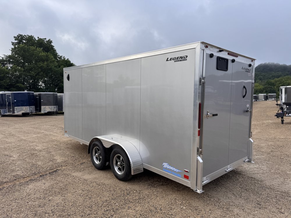 2026 Legend Trailers 7X16 Aluminum Thunder Cargo / Enclosed Trailer