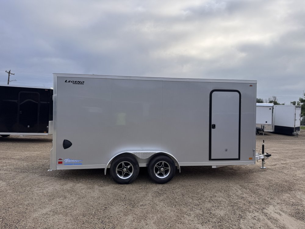 2026 Legend Trailers 7X16 Aluminum Thunder Cargo / Enclosed Trailer