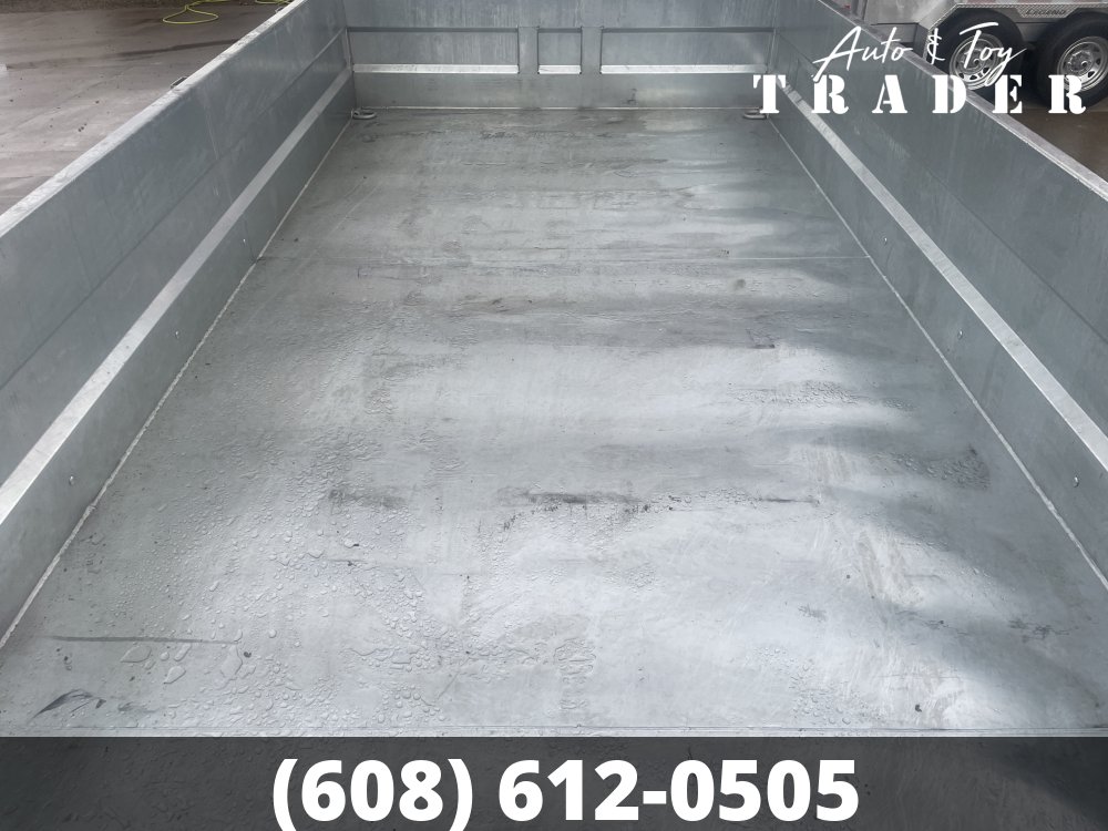 2027 Galvanized Legend 82X14 Dump Box Trailer