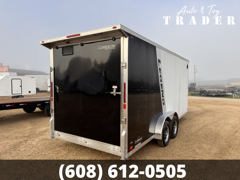 2027 Legend 7.5X23 Aluminum Explorer Snowmobile Trailer