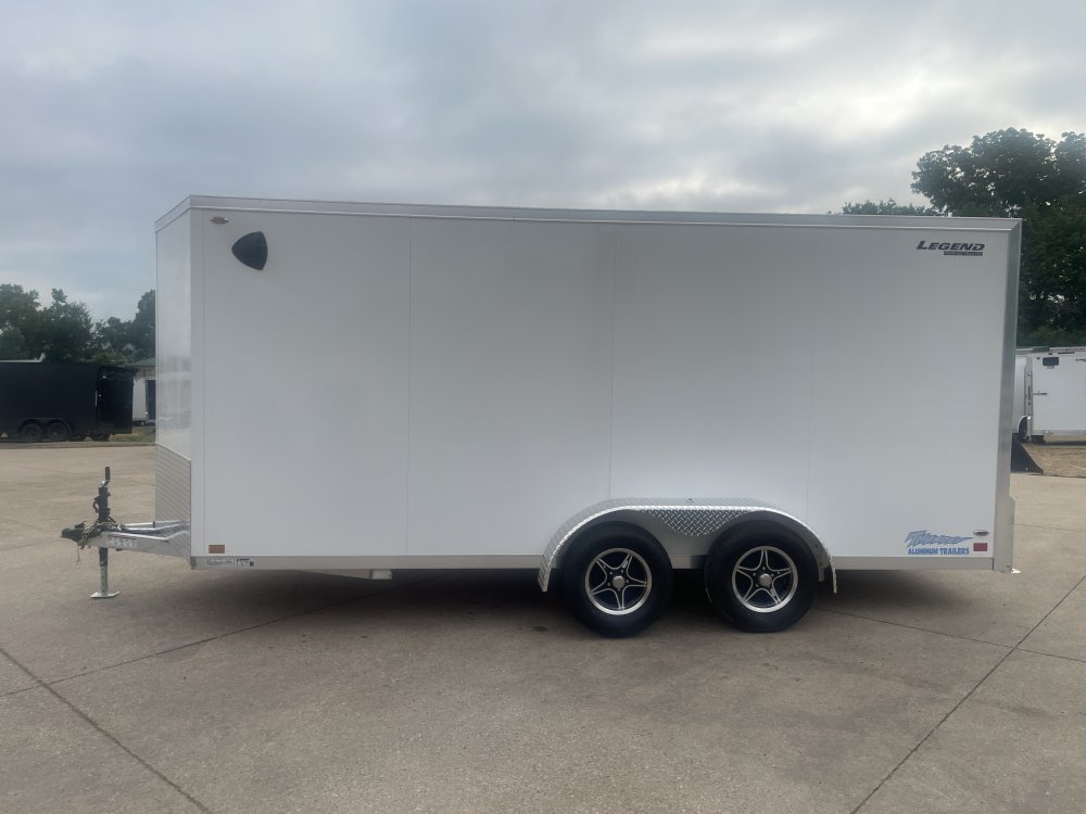 2026 Legend Trailers 7X16 Aluminum Thunder Cargo / Enclosed Trailer