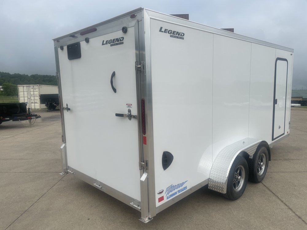 2026 Legend Trailers 7X16 Aluminum Thunder Cargo / Enclosed Trailer