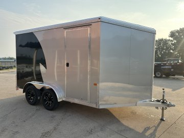 2026 NEO Trailers 7.5X12 Aluminum NAMR Cargo / Enclosed Trailer