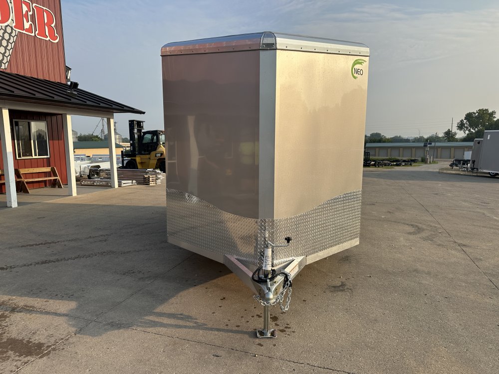 2026 NEO Trailers 7.5X12 Aluminum NAMR Cargo / Enclosed Trailer
