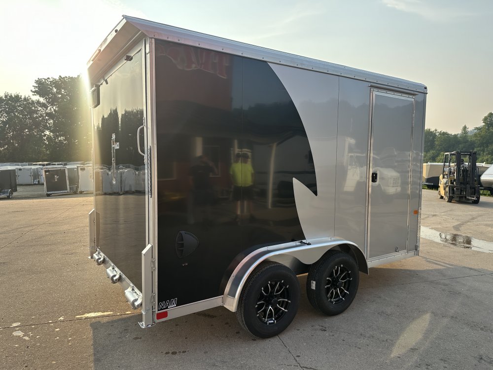 2026 NEO Trailers 7.5X12 Aluminum NAMR Cargo / Enclosed Trailer