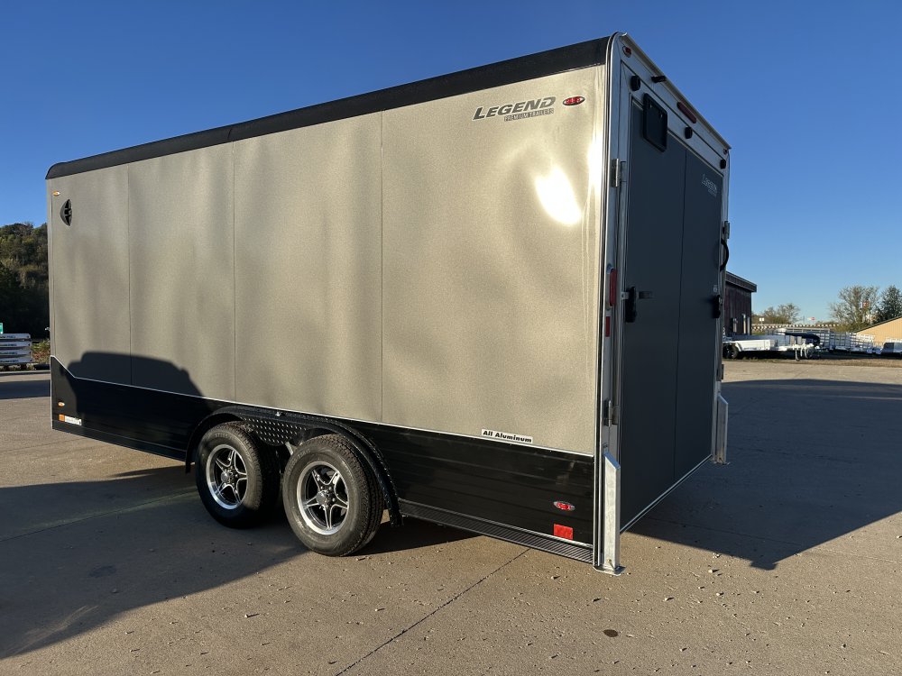 2026 Legend Trailers 8X16 Aluminum DVN Cargo / Enclosed Trailer