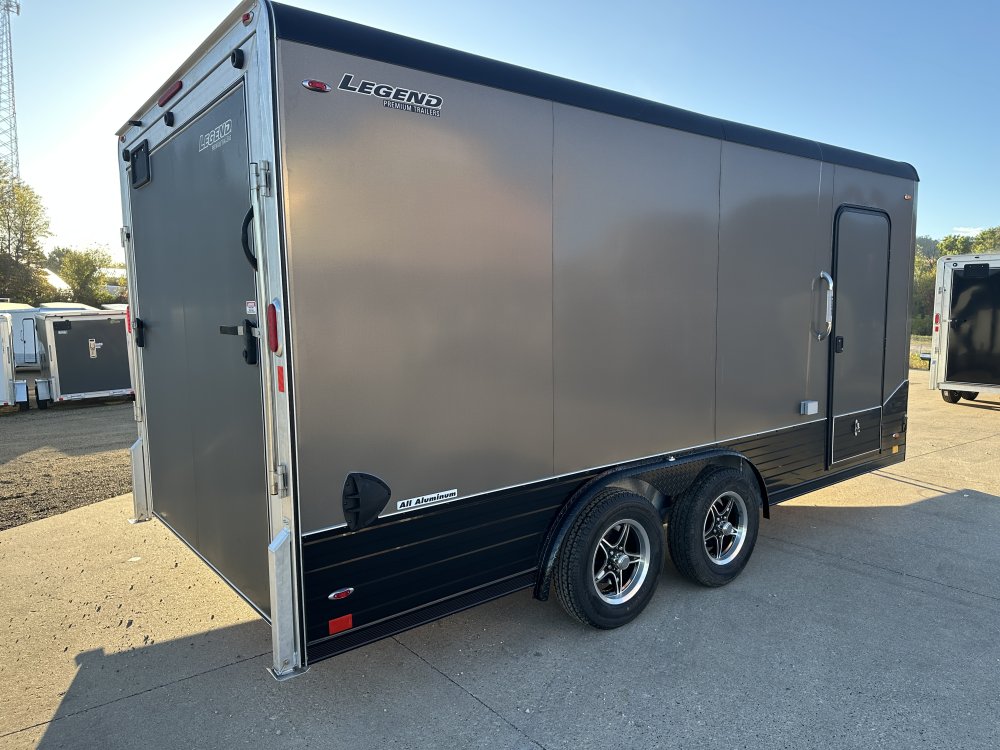 2026 Legend Trailers 8X16 Aluminum DVN Cargo / Enclosed Trailer