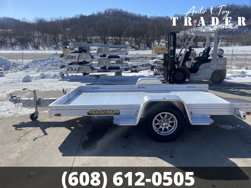2027 Aluma 6810-S Tilt Aluminum Utility Trailer