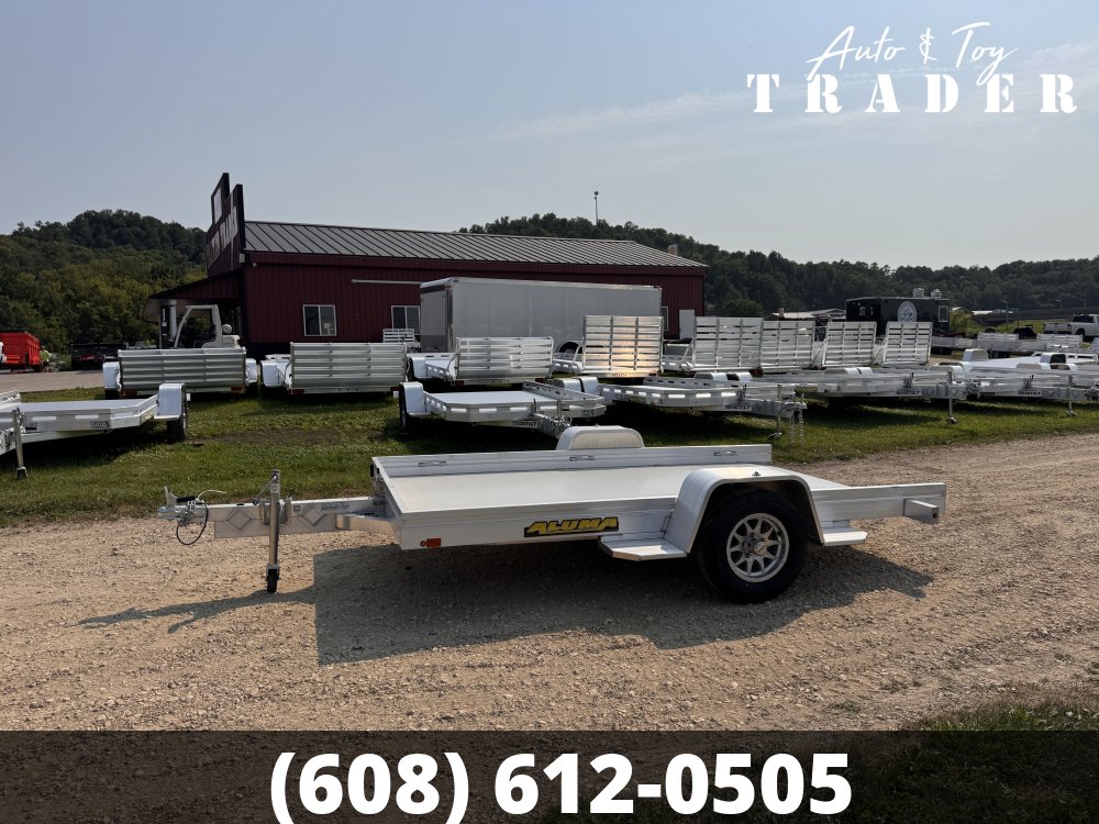 2027 Aluma 6810-S Tilt Aluminum Utility Trailer