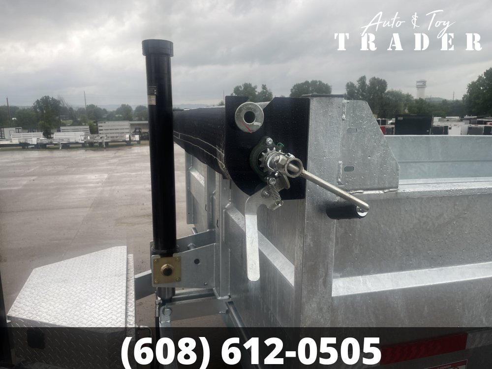 2027 Galvanized Legend 82X14 Dump Box Trailer