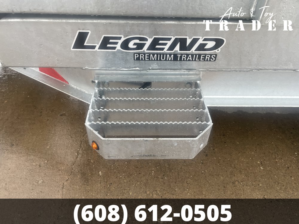 2027 Galvanized Legend 82X14 Dump Box Trailer