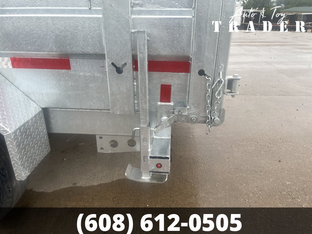 2027 Galvanized Legend 82X14 Dump Box Trailer