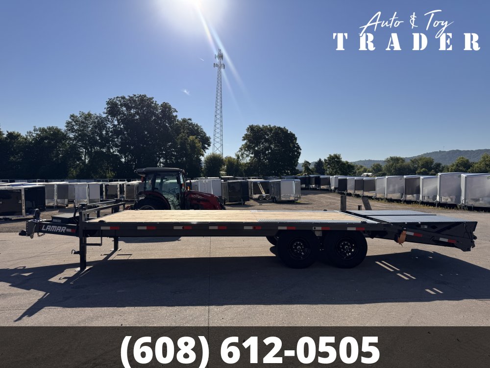 2026 Lamar Trailers 102X22 Deckover Trailer
