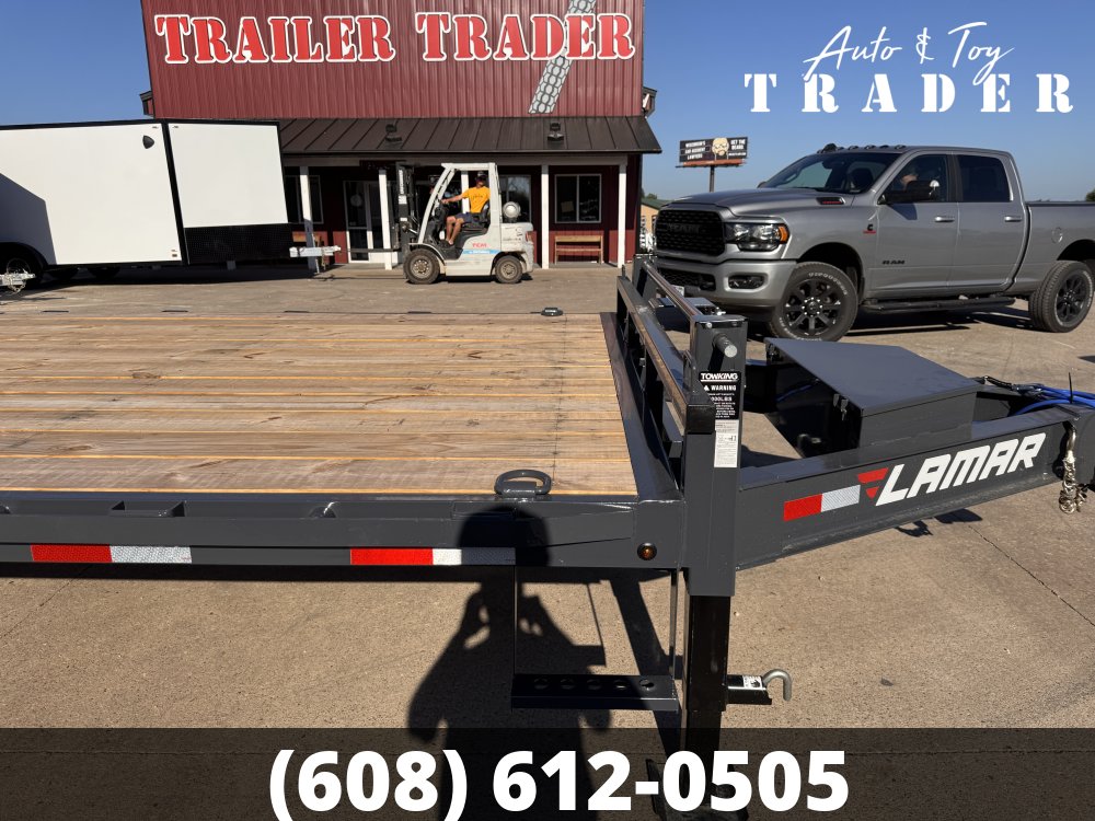 2026 Lamar Trailers 102X22 Deckover Trailer