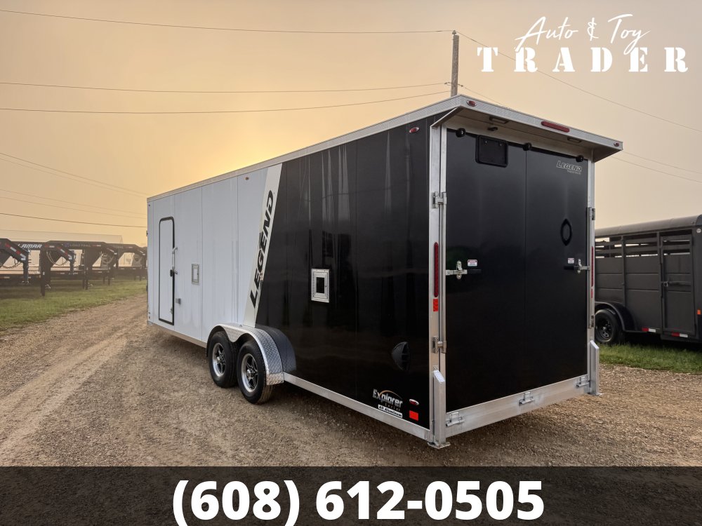 2027 Legend 7.5X29 Aluminum Explorer Snowmobile Trailer
