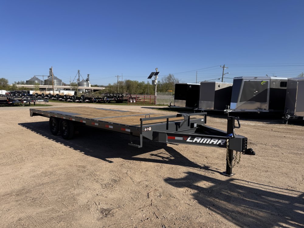2025 Lamar Trailers 102X22 Deckover Trailer