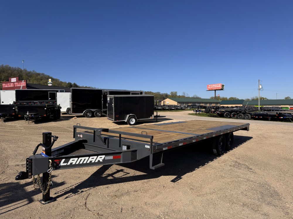 2025 Lamar Trailers 102X22 Deckover Trailer