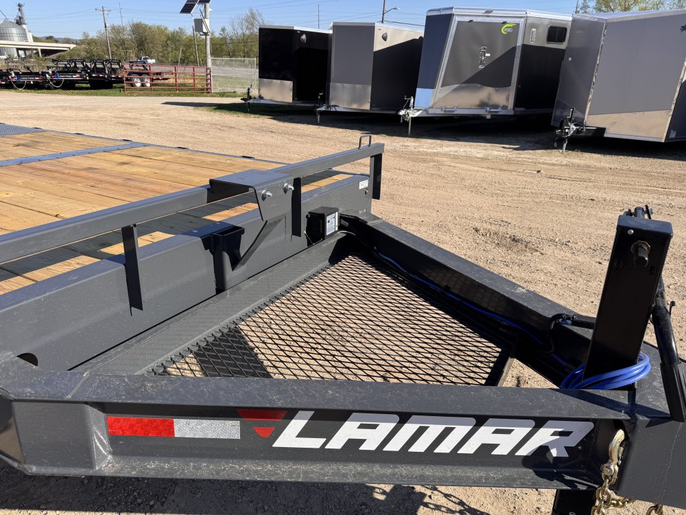 2025 Lamar Trailers 102X22 Deckover Trailer