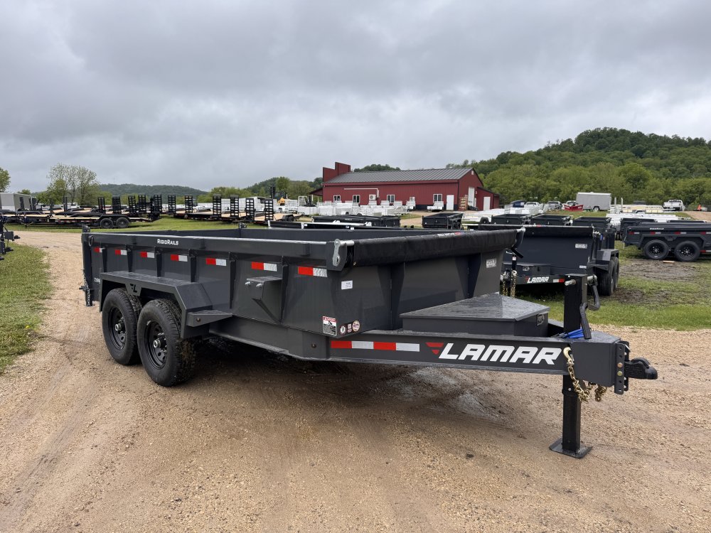 2025 Lamar Trailers 83X14 Dump Trailer