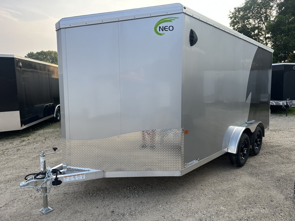 2026 NEO Trailers 7.5X14 Aluminum NAMR Cargo / Enclosed Trailer
