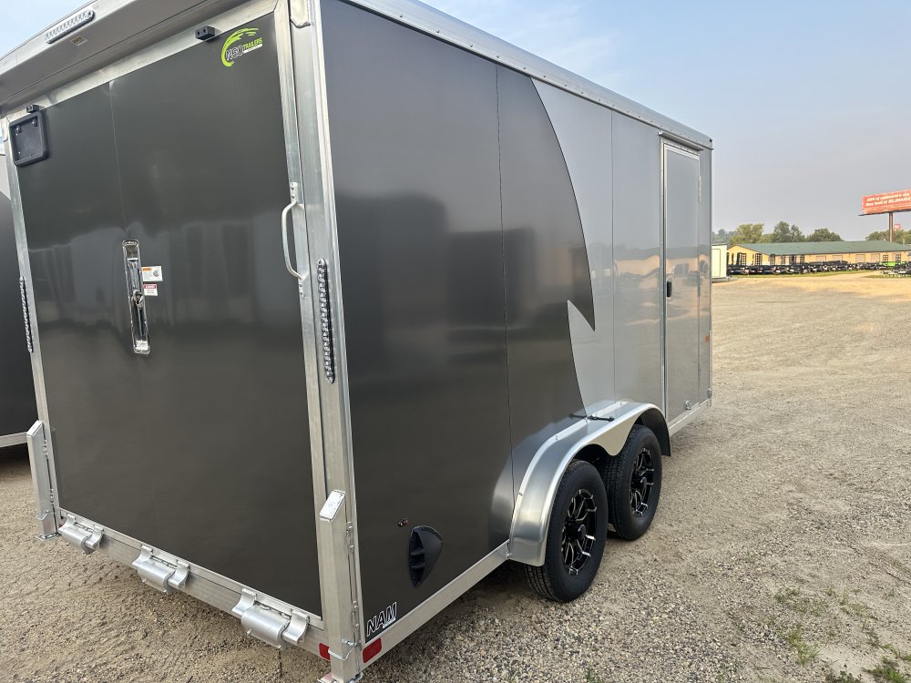2026 NEO Trailers 7.5X14 Aluminum NAMR Cargo / Enclosed Trailer
