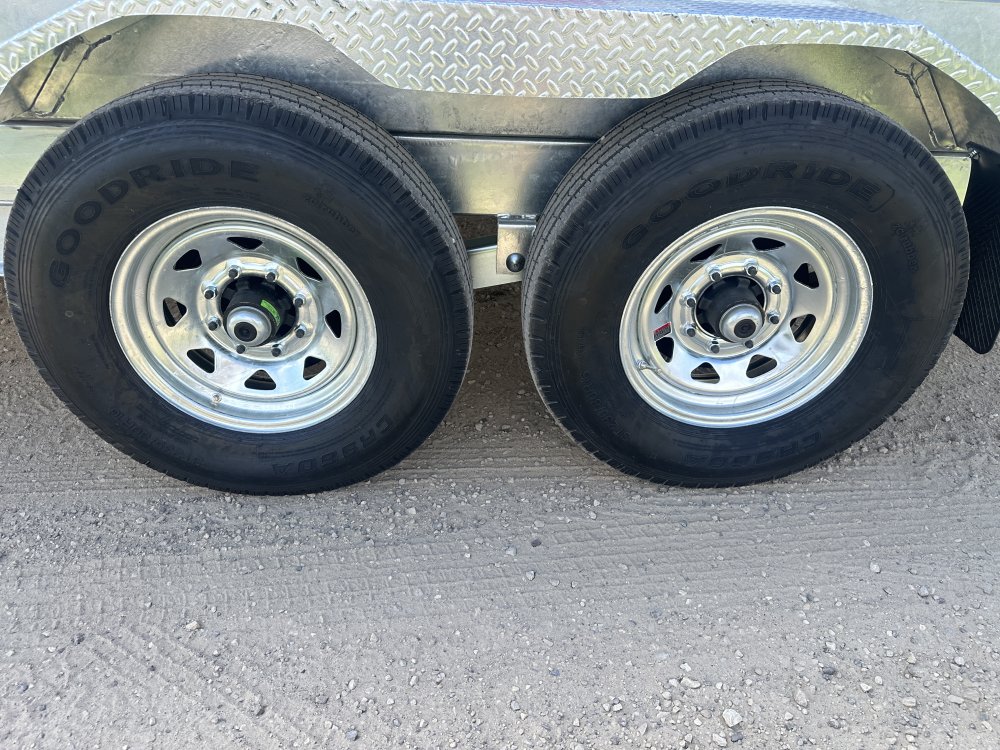 2026 Galvanized K-Trail 82X14 Dump Box Trailer