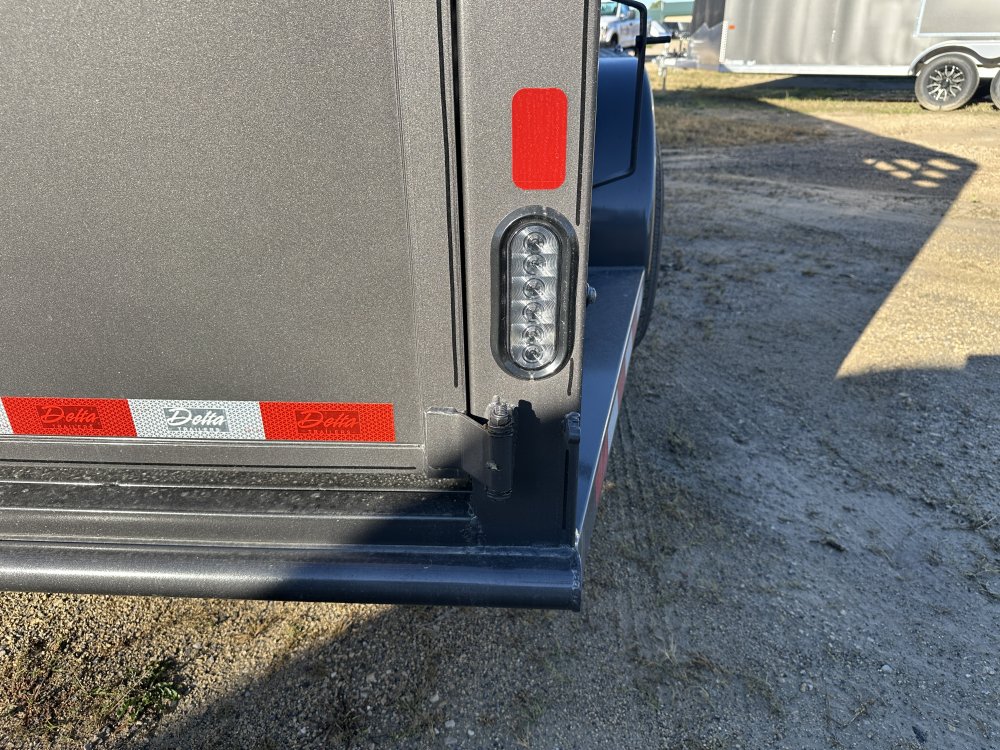 2026 Delta Manufacturing 6X20 Stock Trailer