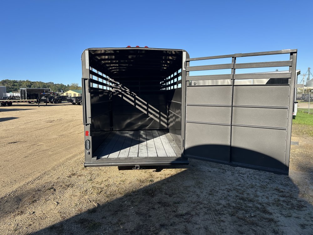 2026 Delta Manufacturing 6X20 Stock Trailer