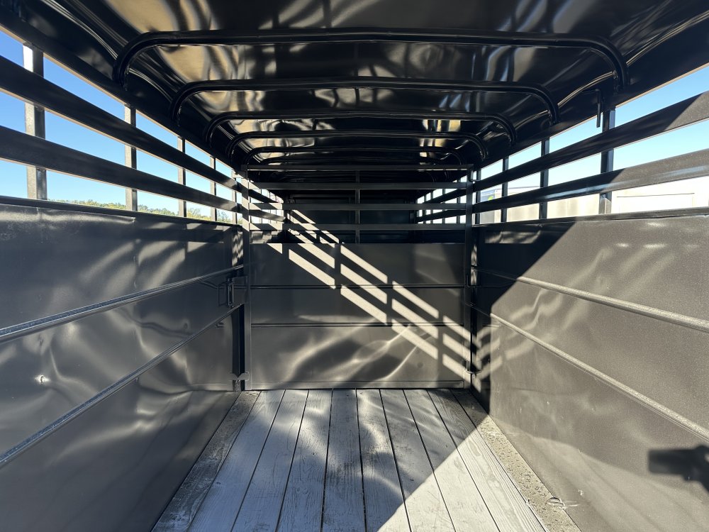 2026 Delta Manufacturing 6X20 Stock Trailer
