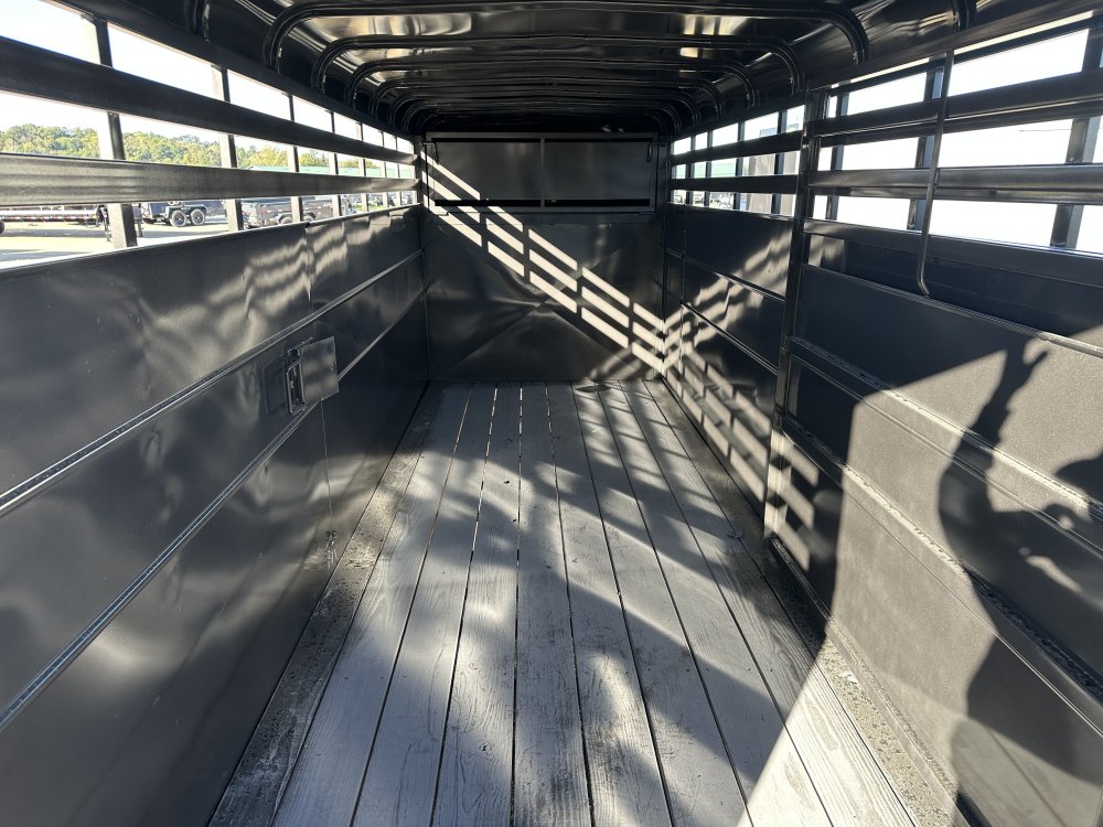 2026 Delta Manufacturing 6X20 Stock Trailer