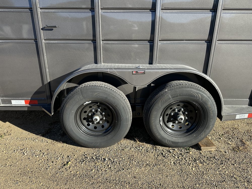 2026 Delta Manufacturing 6X20 Stock Trailer